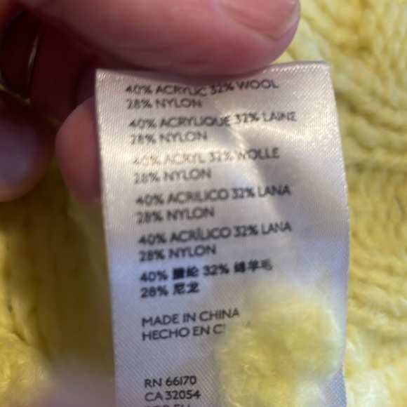 2X Host Pick! NWT Anthropologie Maeve Cecile Bow Back Sweater SZ L - Picture 7 of 8